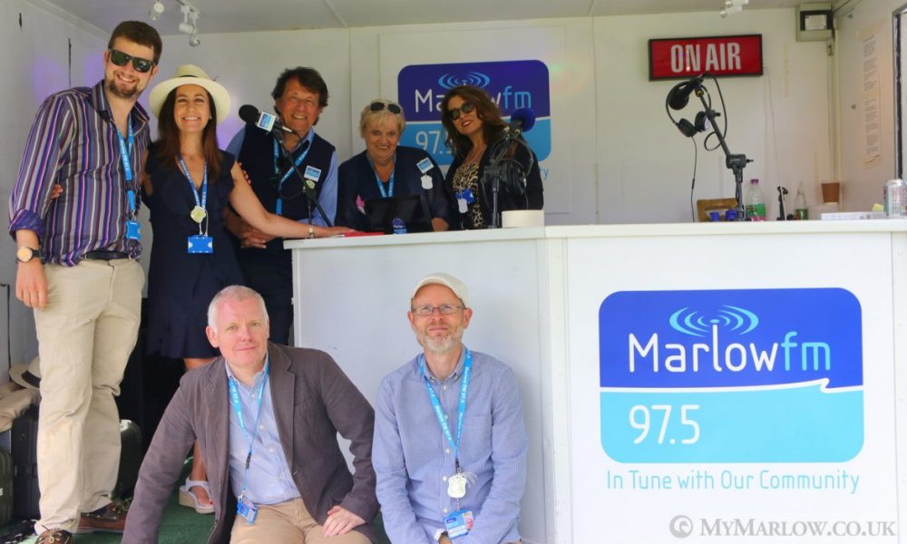 Some of the team at this year's Marlow Town Regatta